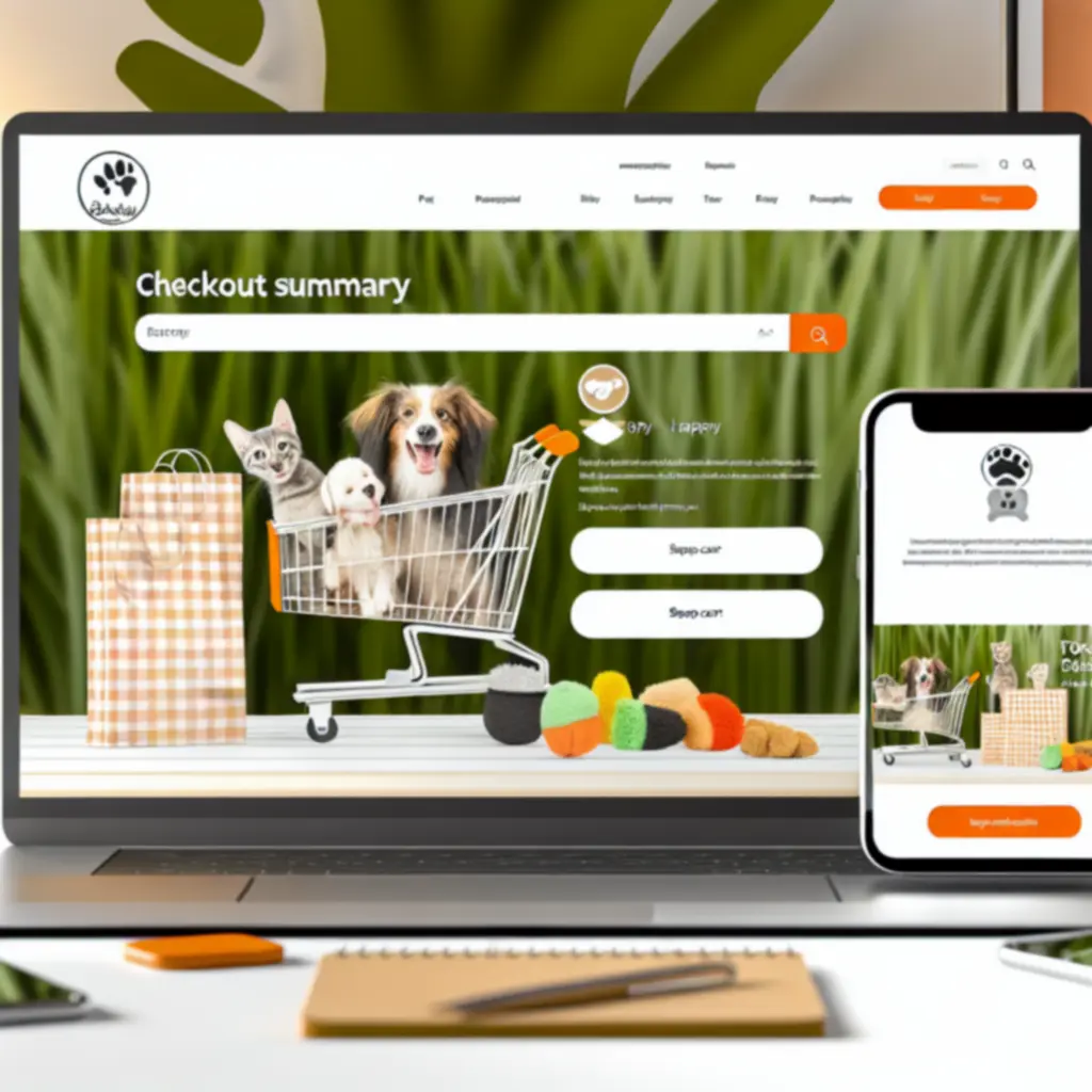 Podsumowanie zamówienia w sklepie zoologicznym Petovixa